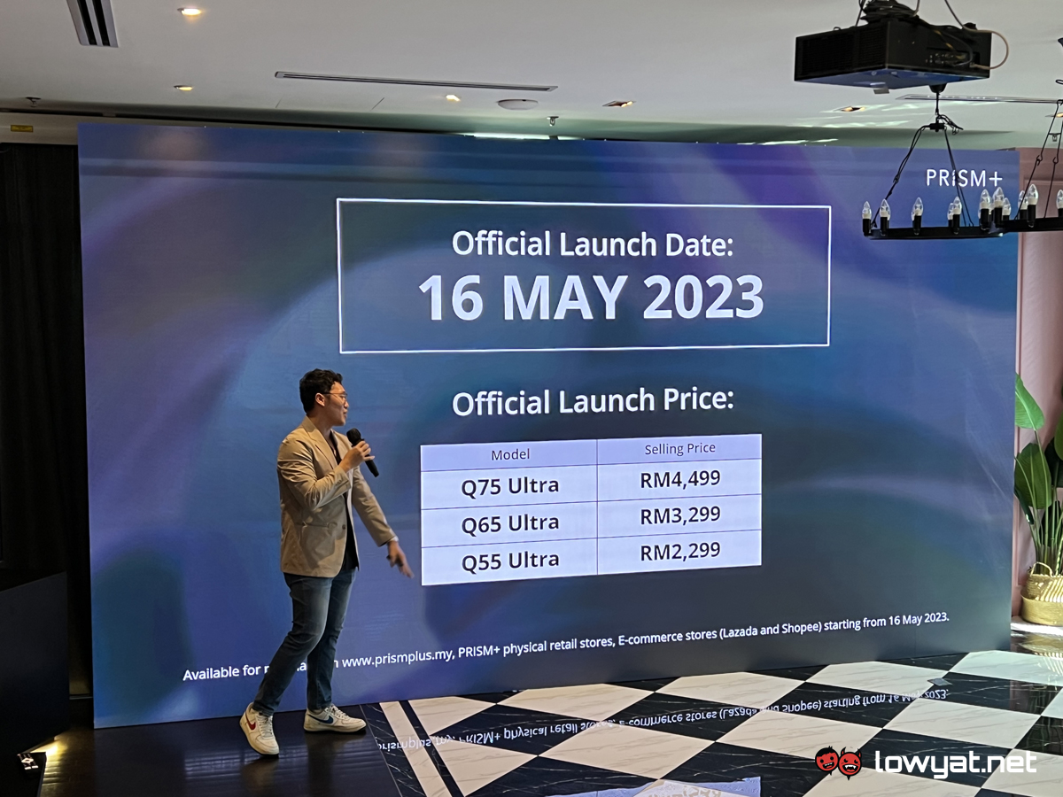 PRISM+ Q-Series Ultra TVs Launches In Malaysia