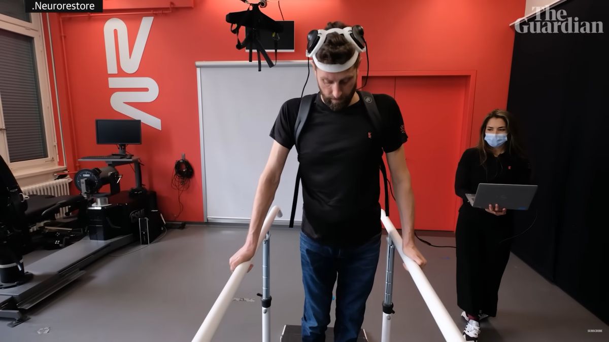 Paralysed Man Walks Again With Help Of Computerised Implants