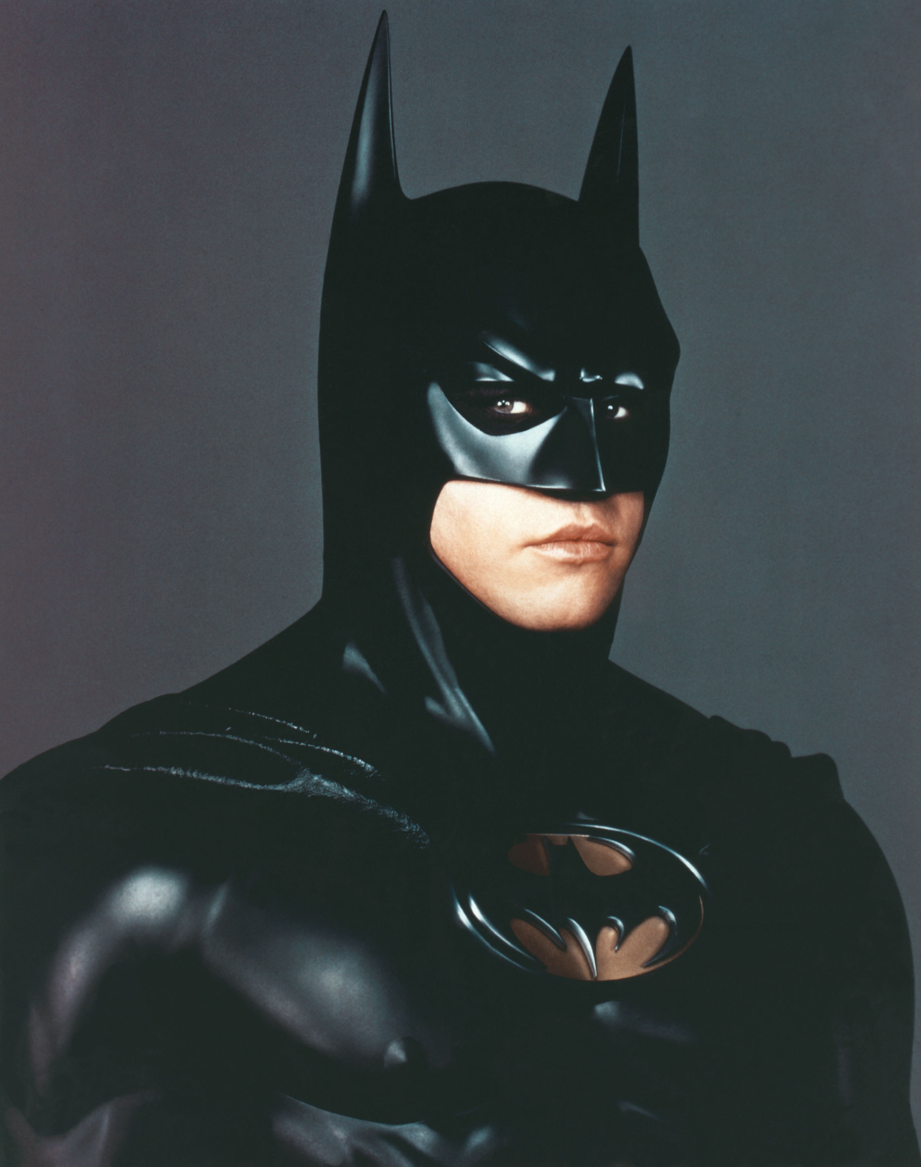 Kilmer on the set of Batman Forever, ca. 1995.