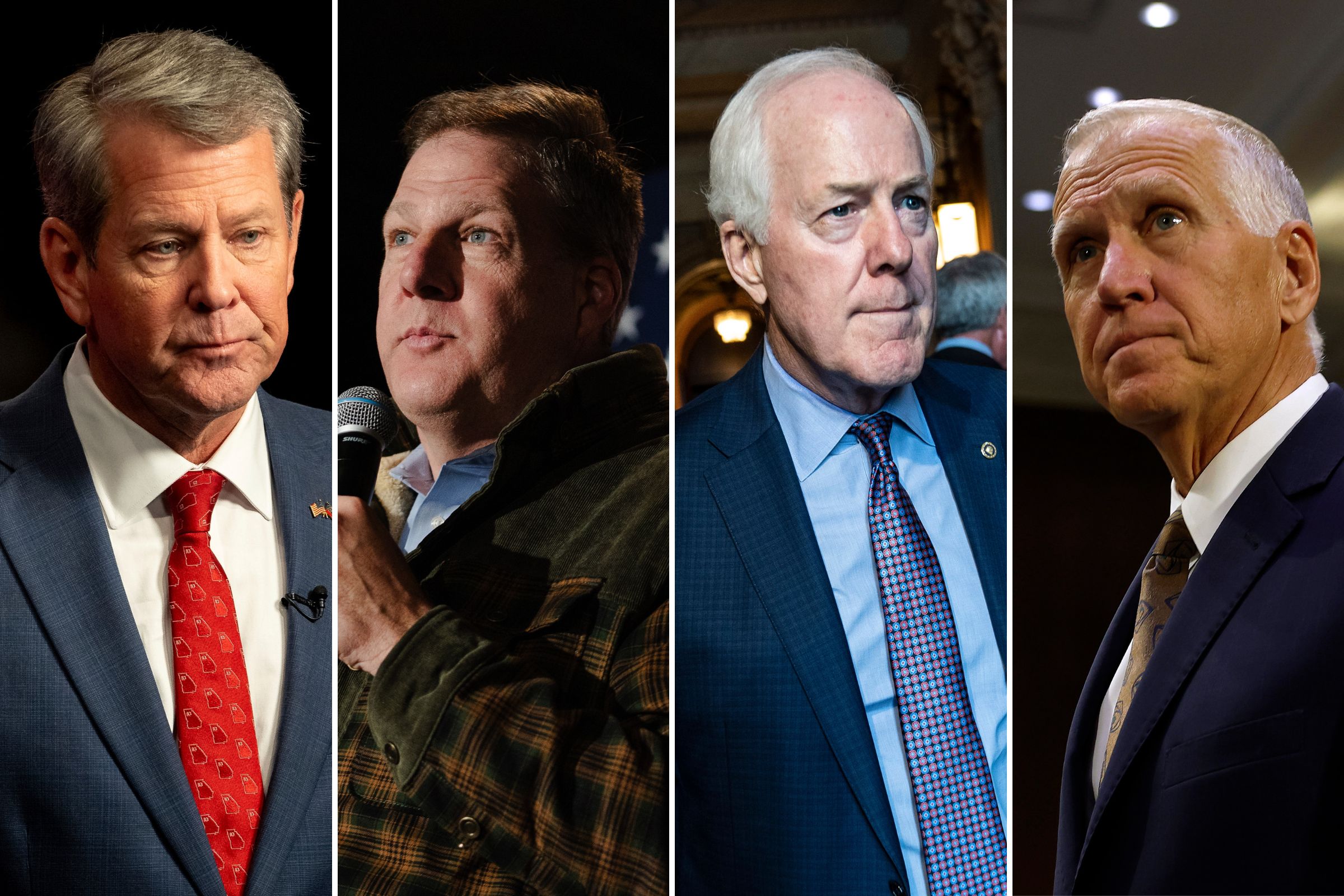 From left: Brian Kemp, Governor of Georgia; Chris Sununu, Former Governor of New Hampshire; U.S. Sen. John Cornyn (R-TX); U.S. Sen. Thom Tillis (R-NC.