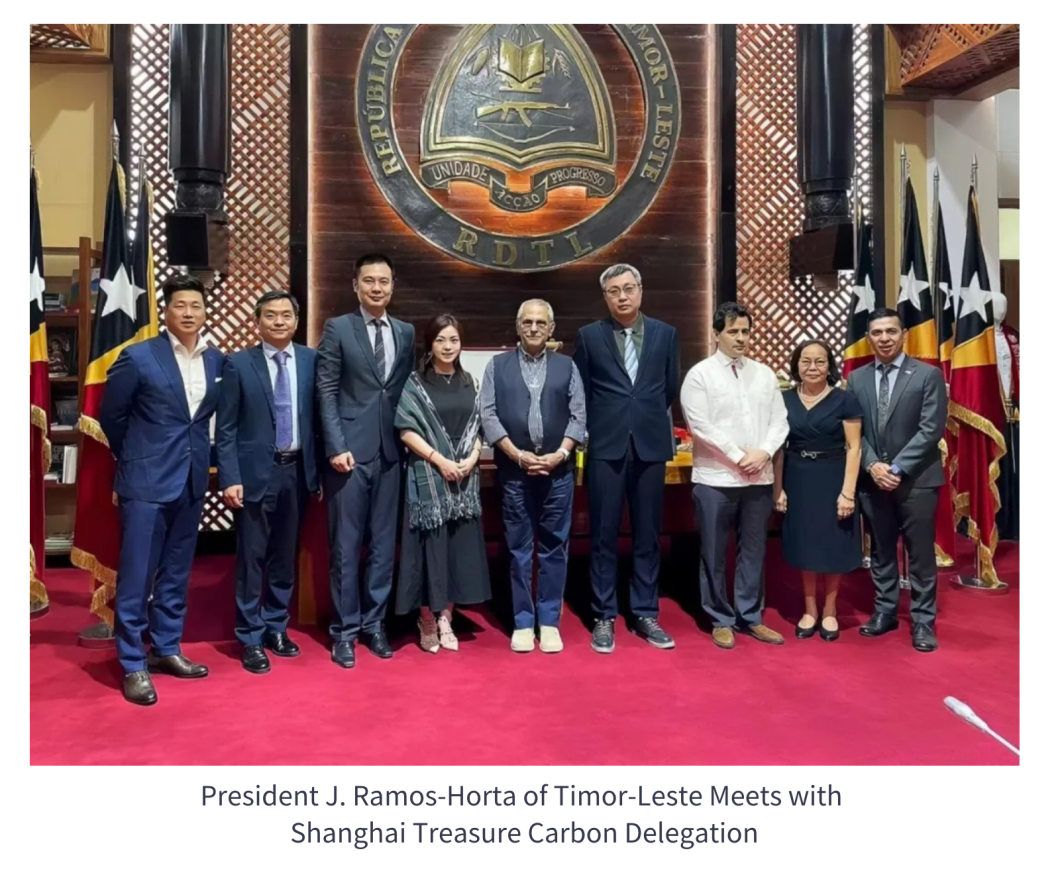 President J. Ramos-Horta of Timor-Leste Meets with Shanghai Treasure Carbon Delegation.png