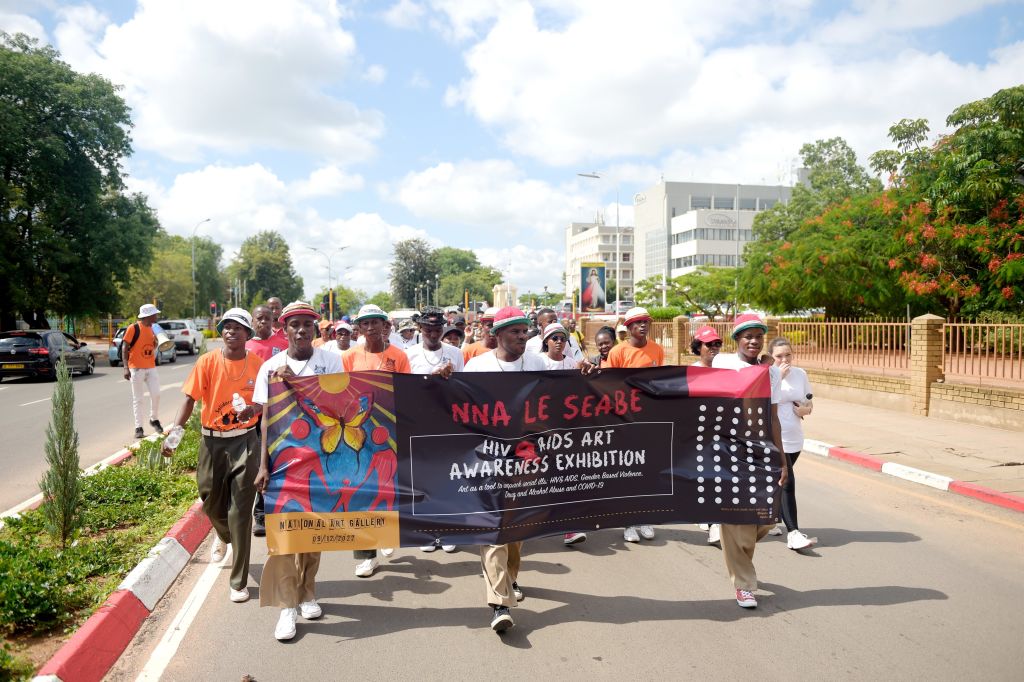 BOTSWANA-GABORONE-ART EXHIBITION-SOCIAL AWARENESS