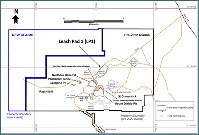 26 SILVER ONE REPORTS ON METALLURGICAL TEST RESULTS USING INNOVATIVE SEPARATION AND LEACHING TECHNOLOGY AT ITS CANDELARIA SILVER MINE, NEVADA