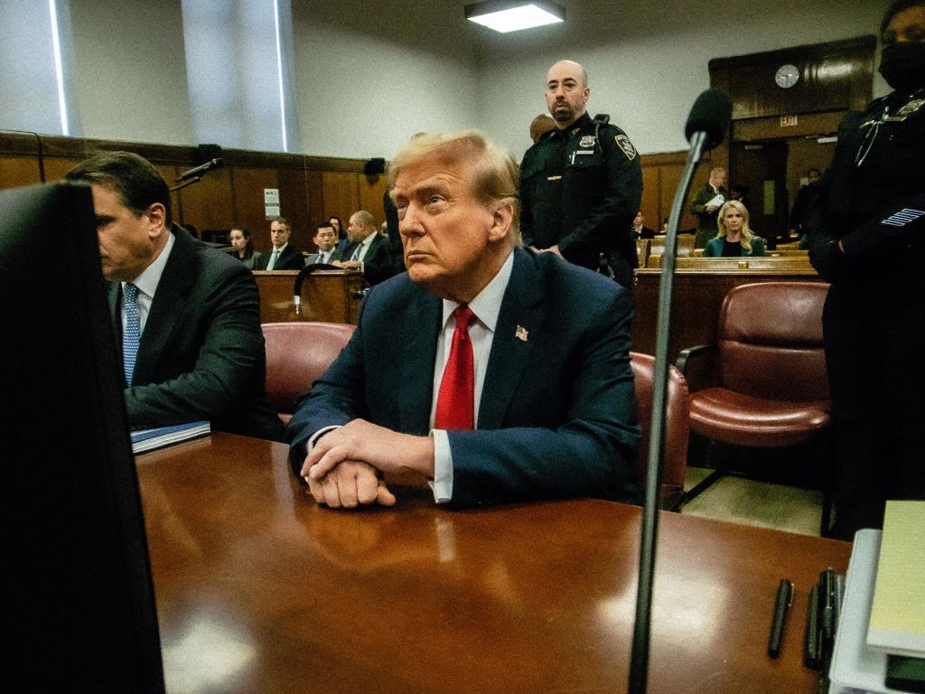 Former President Donald Trump's Hush Money Trial Continues In New York