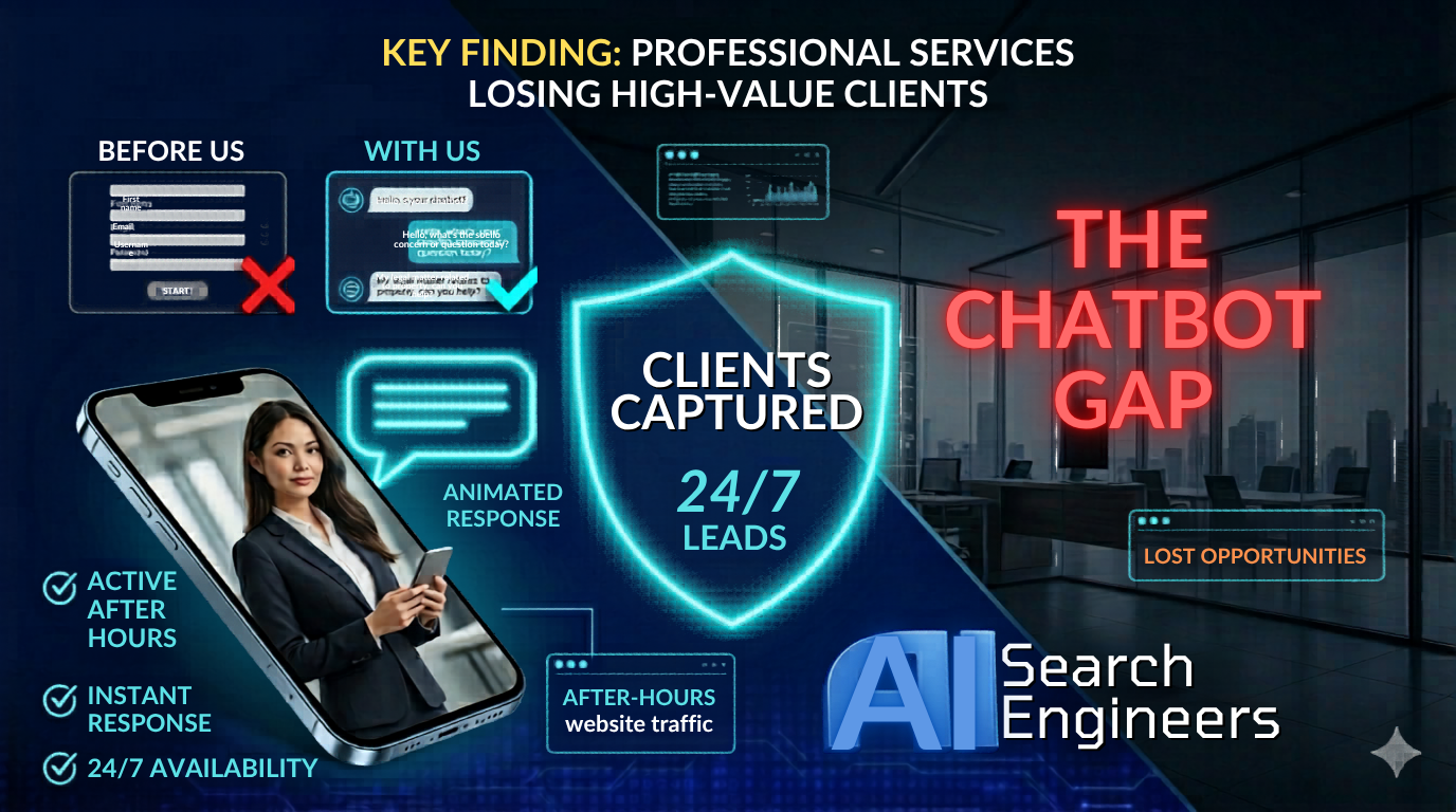 AI Search Engineers Mendedahkan Bagaimana Perniagaan Tanpa Chatbot AI Secara Diam-diam Kehilangan Pelanggan Bernilai Tinggi