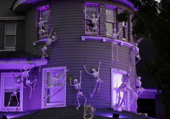 Whitestone Halloween House in New York