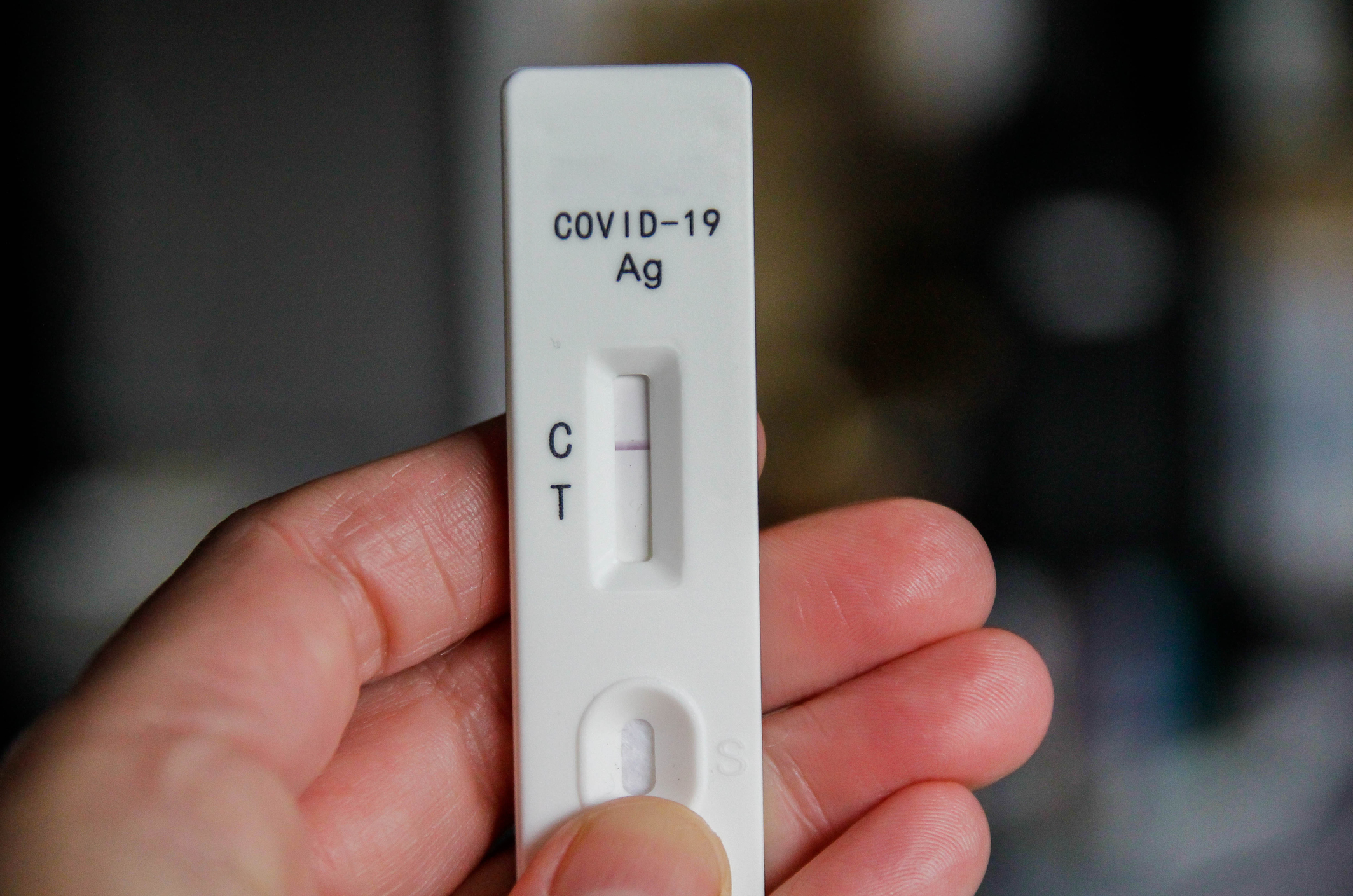 Ein negativer COVID-19-Antigentest