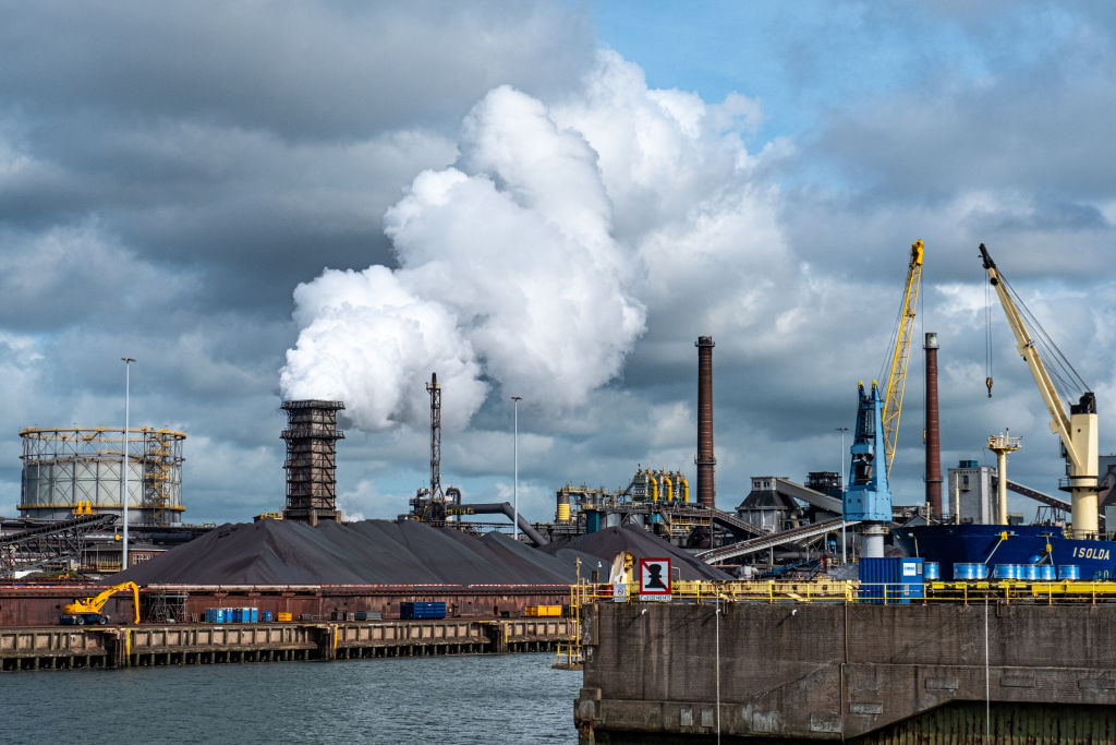 Tata Steel Steel Mill in Velsen