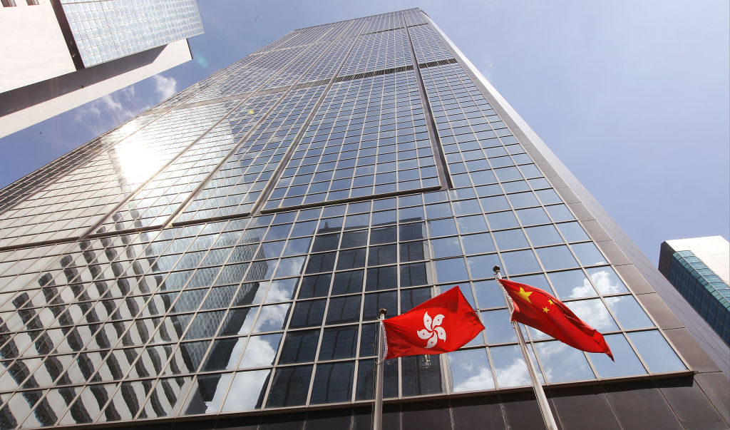 View of Immigration Tower in Wan Chai. 12OCT17 SCMP/ Roy Issa