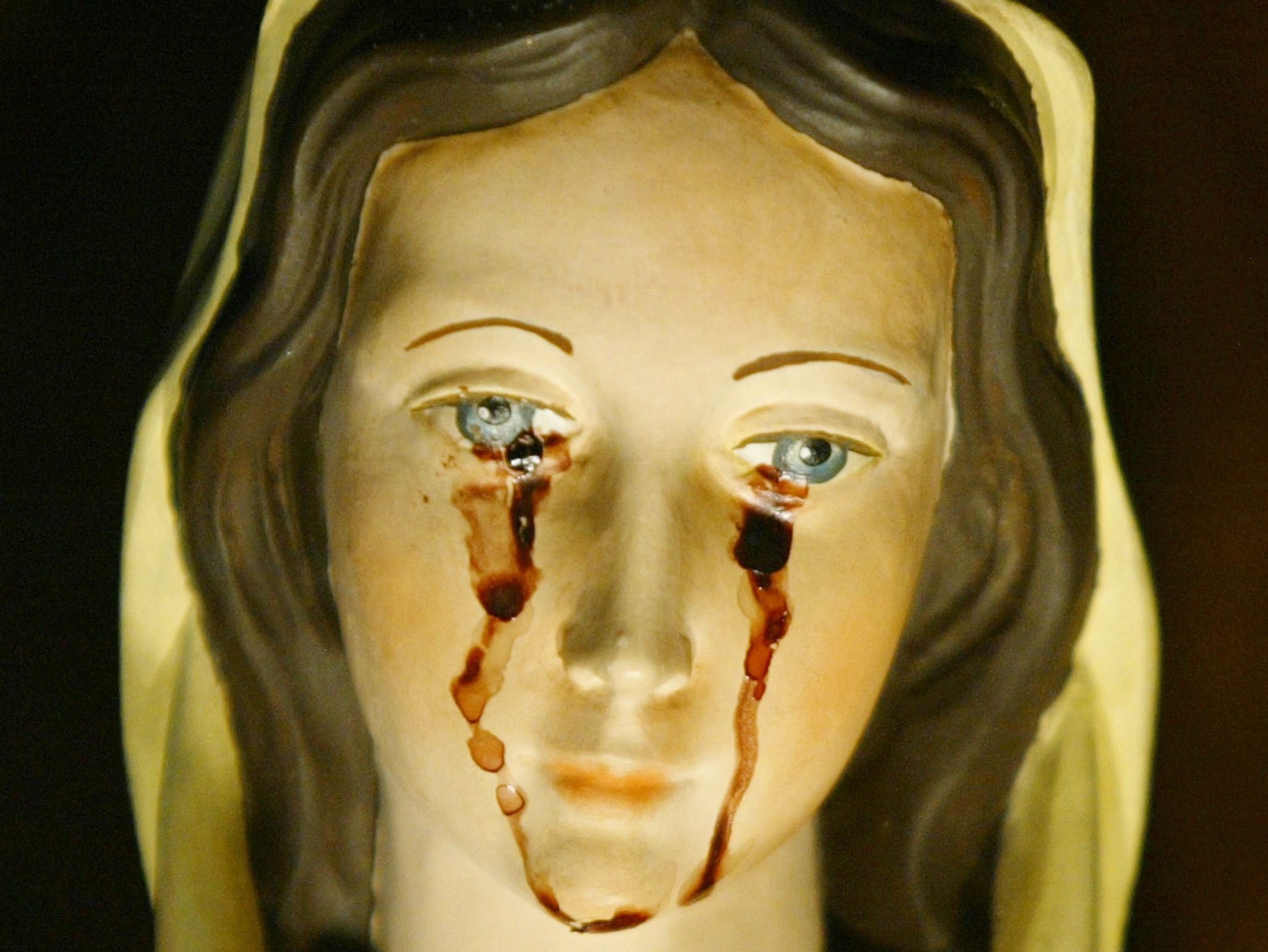 Virgin Mary Statue Said To Weep Tears