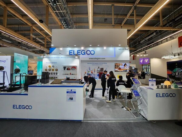 ELEGOO’s booth at Formnext