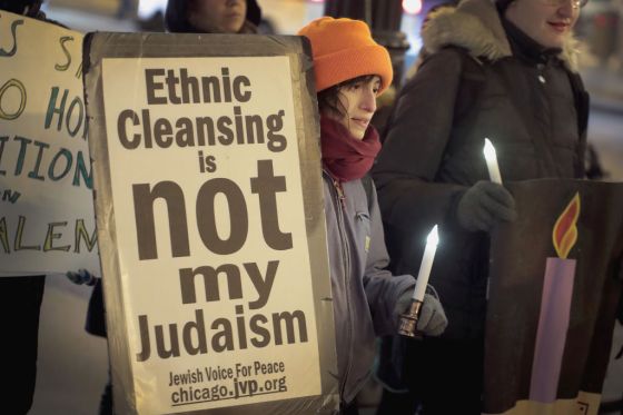 Protestors In Chicago Rally Against Trump's Jerusalem Decision