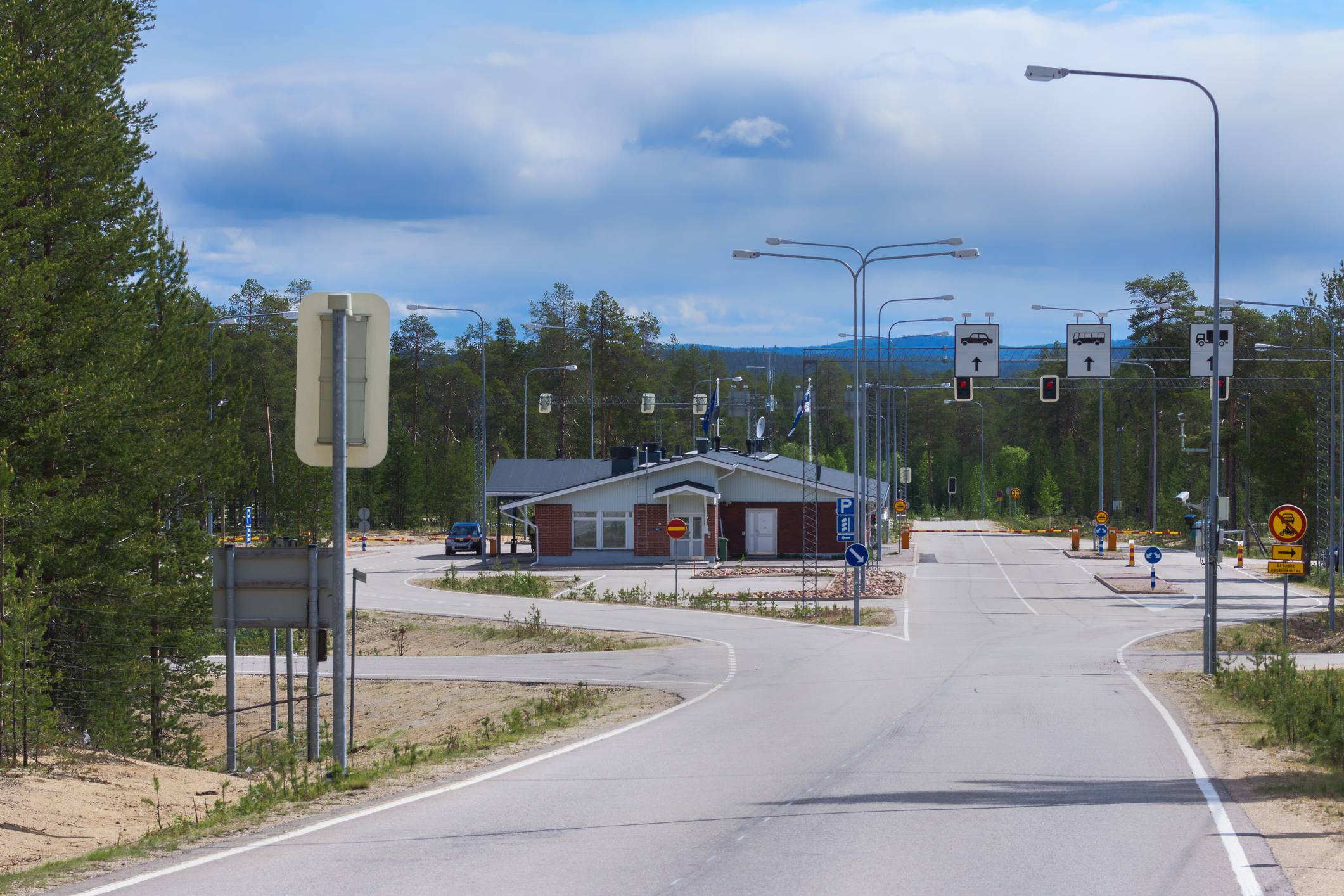 Finland-Russia Border Crossing