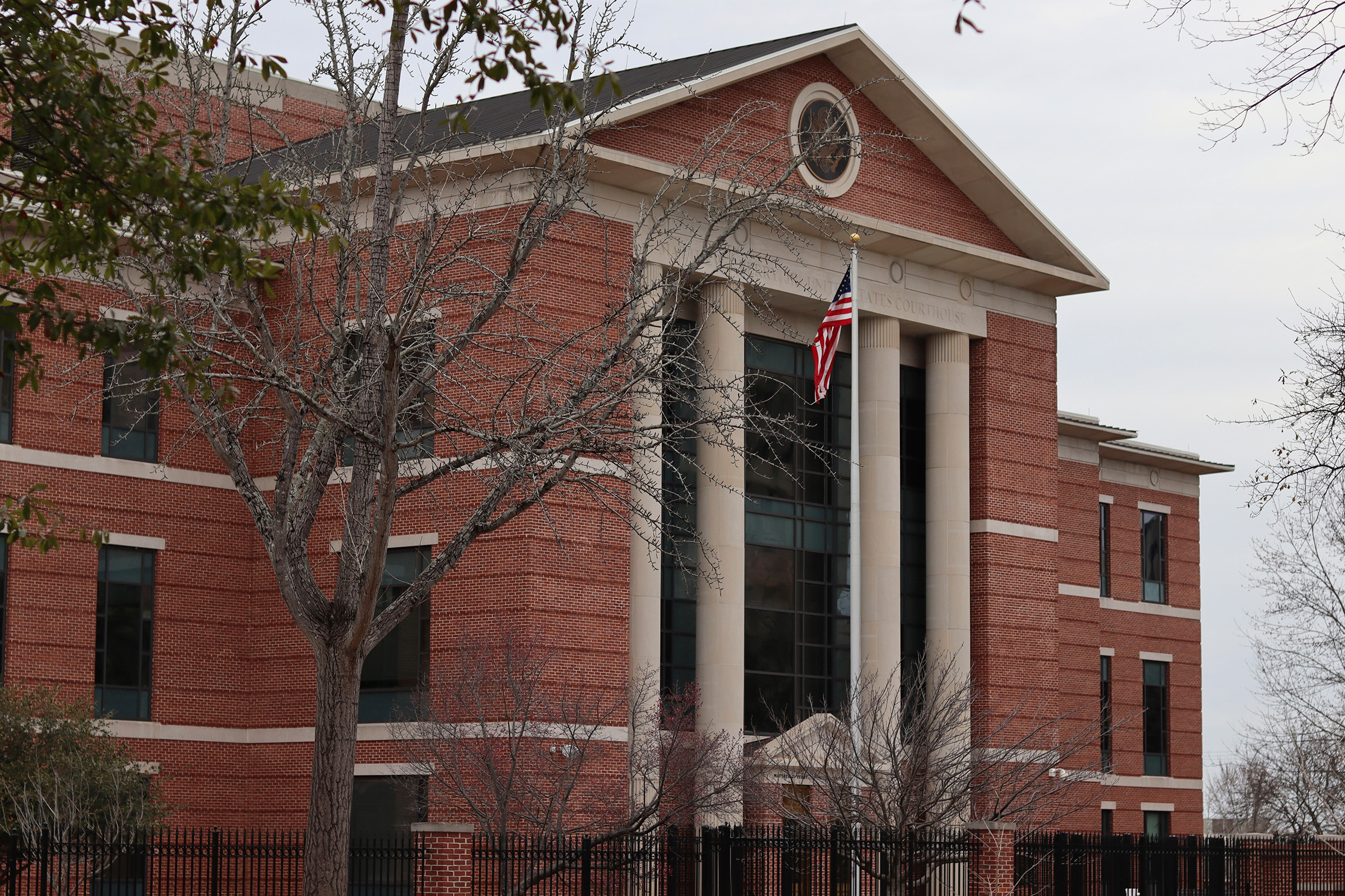 The Matthew J. Perry, Jr. Courthouse in Columbia, S.C., on Feb. 9.
