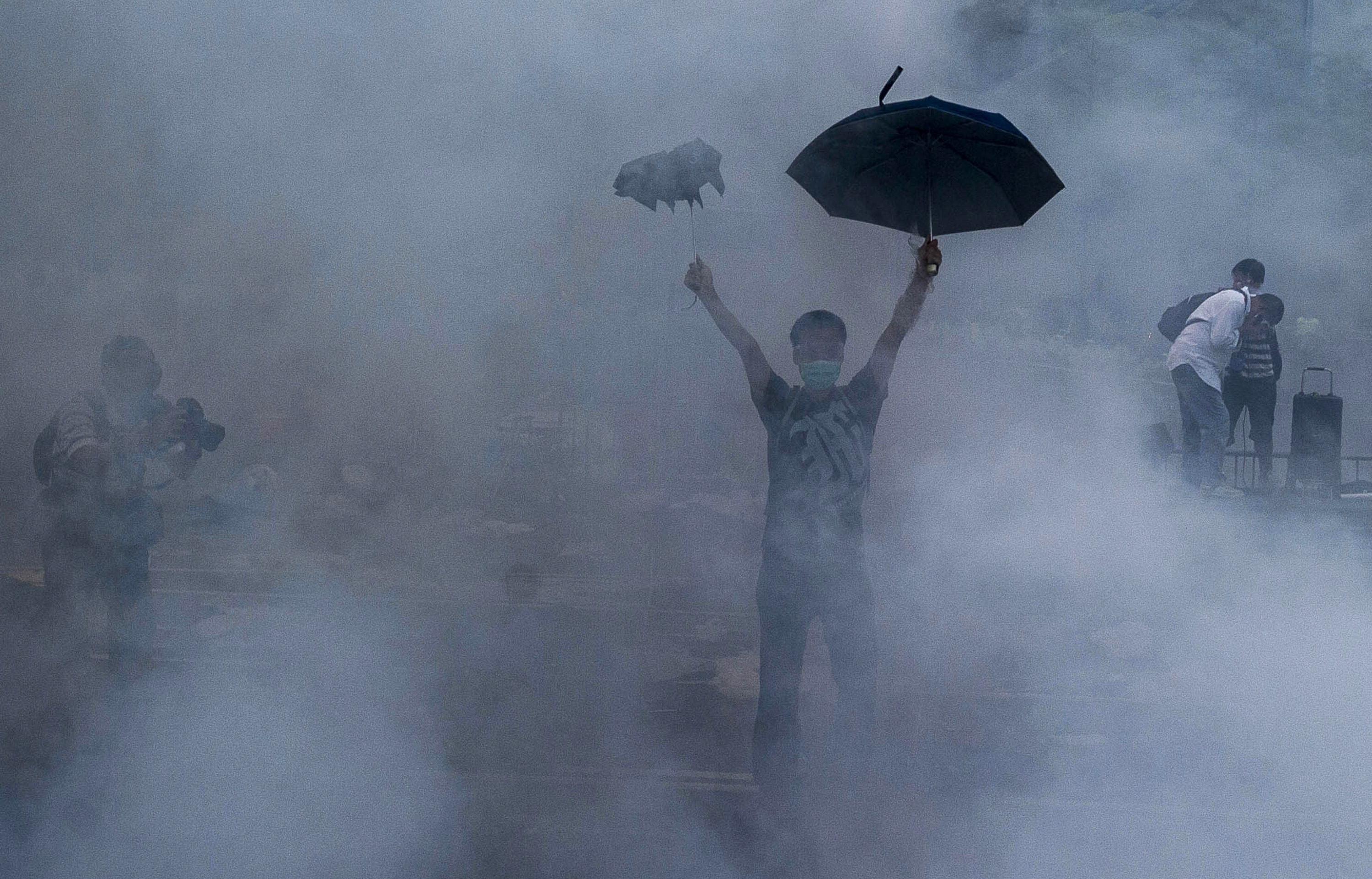 TOPSHOT-HONG KONG-CHINA-POLITICS-DEMOCRACY