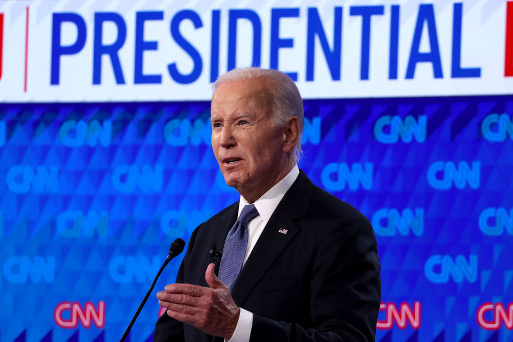 Donald Trump And Joe Biden Participate In First Presidential Debate