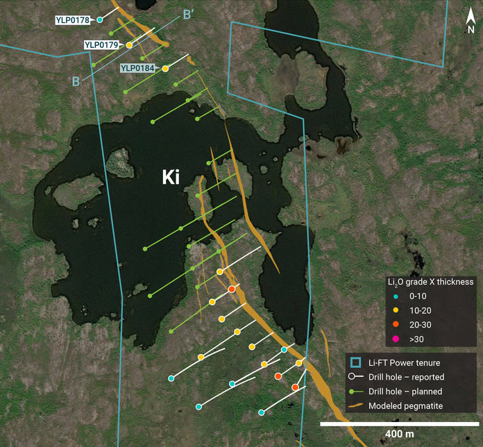 LIFT’s Yellowknife Lithium Project.