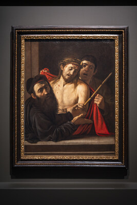 Ecce Homo by Caravaggio (Michelangelo Merisi, 1571-1610). Oil on canvas, 1606-1609 Private collection, in room 8 A. Photo © Museo Nacional del Prado