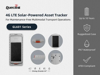 Queclink's GL601 Solar-Powered Asset Tracker Queclink's GL601 Solar-Powered Asset Tracker
