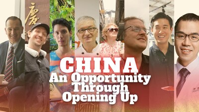 A poster for the series “China, An Opportunity Through Opening Up” A poster for the series “China, An Opportunity Through Opening Up”