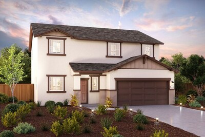 Dahlia Model Home Exterior Rendering | Omni by Century Communities | New Homes in Madera, CA