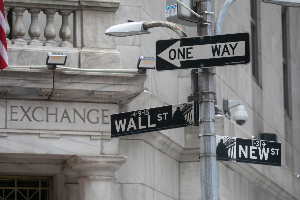 The New York Stock Exchange Following News Of Federal Reserve March Cut Unlikely