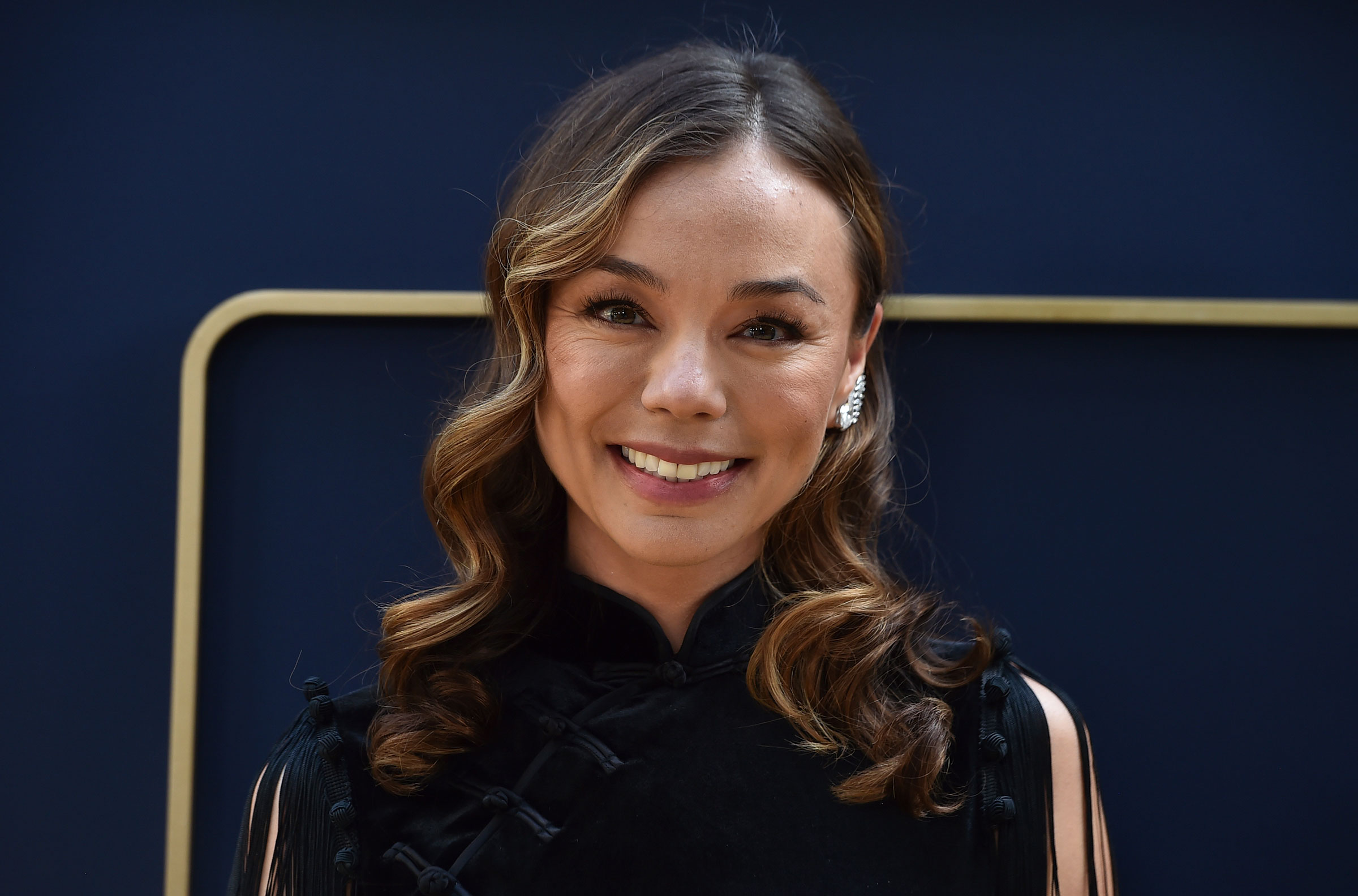 Nicole Shanahan arrives at the Gold House Gala at Vibiana in Los Angeles, on May 21, 2022.