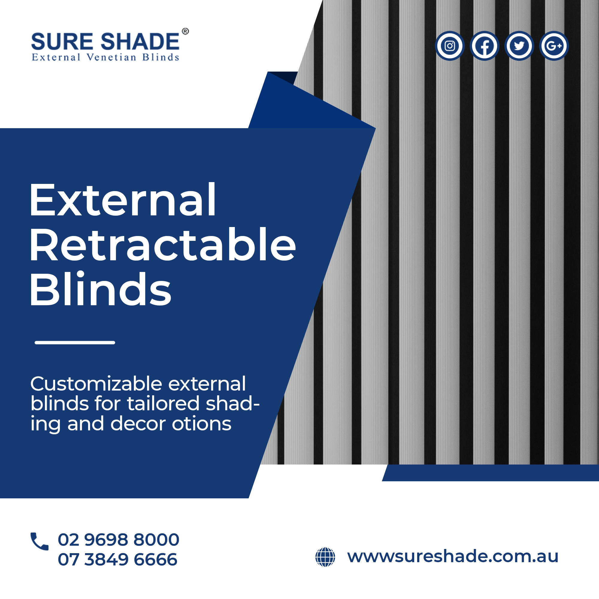 External Venetian Blinds