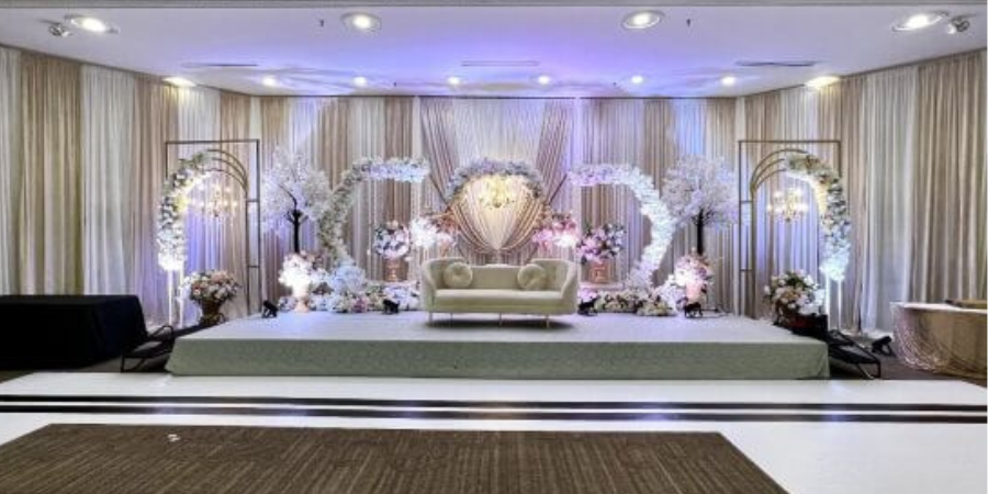 Banner Blooming wedding decoration Banner Blooming wedding decoration