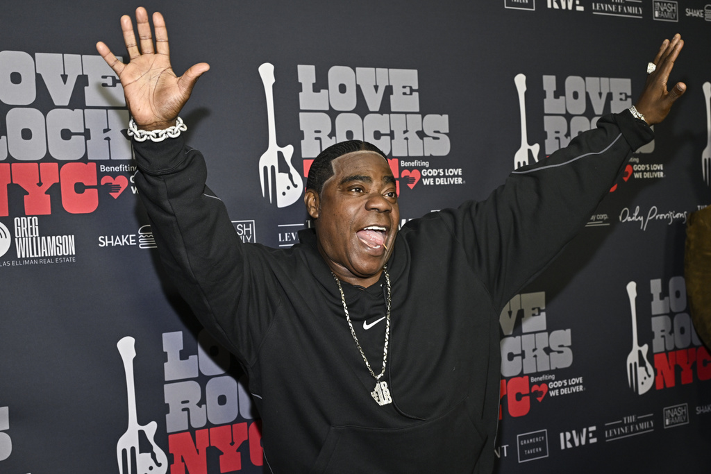 Tracy Morgan arrives at the 9th annual Love Rocks NYC concert benefiting God's Love We Deliver at the Beacon Theatre on March 6, 2025, in New York.