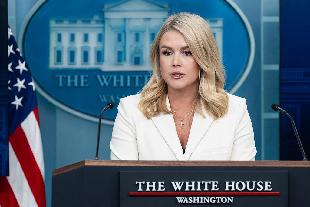 US-POLITICS-LEAVITT-BRIEFING