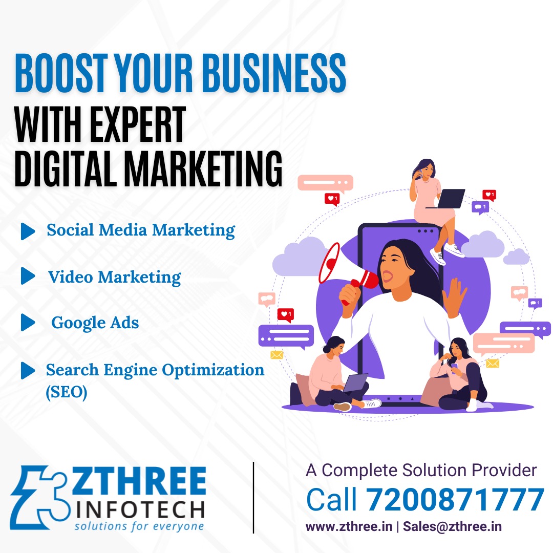 Ignite Your Growth Digital Marketing in Nagercoil with Zthree Infotech Ignite Your Growth Digital Marketing in Nagercoil with Zthree Infotech