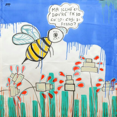 Ape disperata opere di Filippo Biagioli Ape disperata opere di Filippo Biagioli
