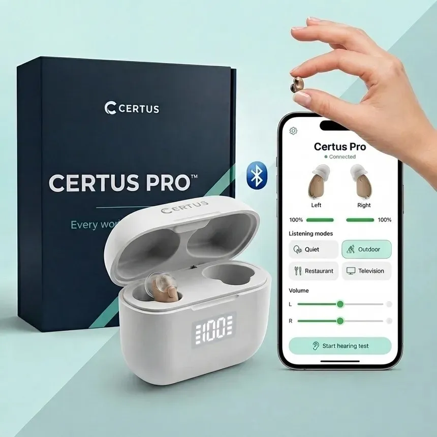 Mild Hearing Loss Meets a 2-Gram Device That Skips the Clinic Visit