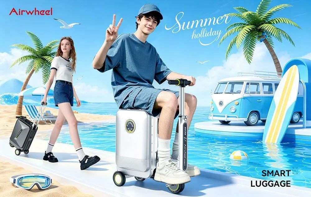 Airwheel Launches Smart Suitcase Redefining Travel Mobility: AI Suitcase, Electric Suitcase and Rideable Cabin Suitcase for the Next Era of Boarding Luggage