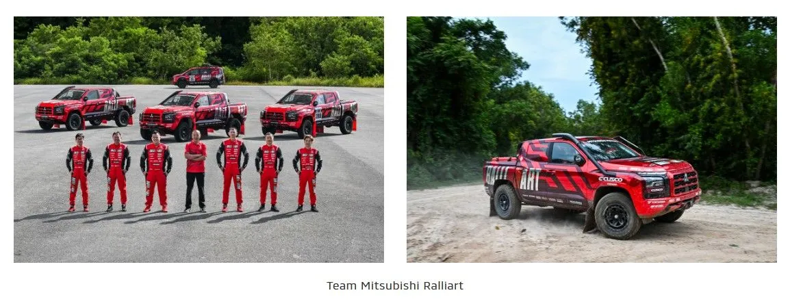 Team Mitsubishi Ralliart Targets Back-to-Back Titles at Asia Cross Country Rally 2026