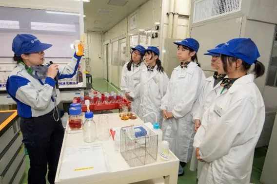 TANAKA Participates in Girls Meet STEM, Hosting Shonan Plant Tour for Female Junior High and high school Students