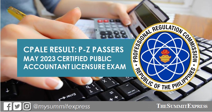 P-Z Passers: May 2023 Accountancy CPA board exam result