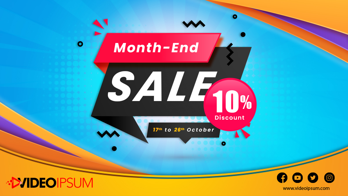 Month End Sale