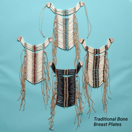 traditional bone breast plates