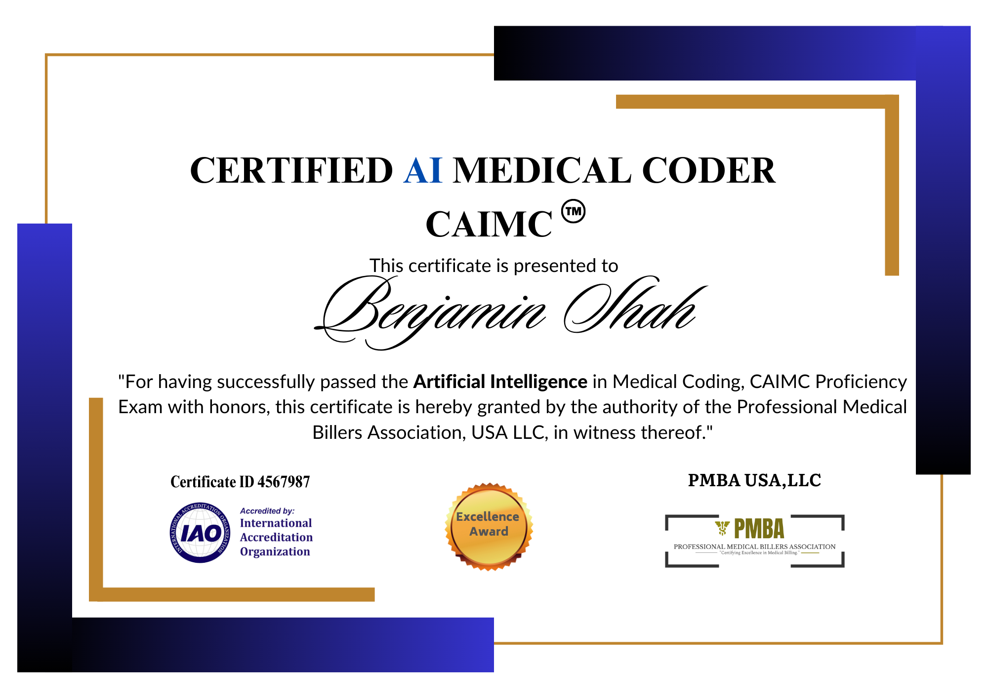 Certified AI Medical Coder