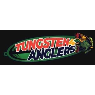 white Tungsten 4 Anglers logo