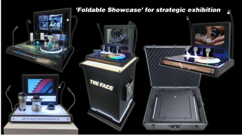 THE FACE Unveils ‘ALL-IN-ONE Foldable Showcase’, Which Can Effectively Promote All Products