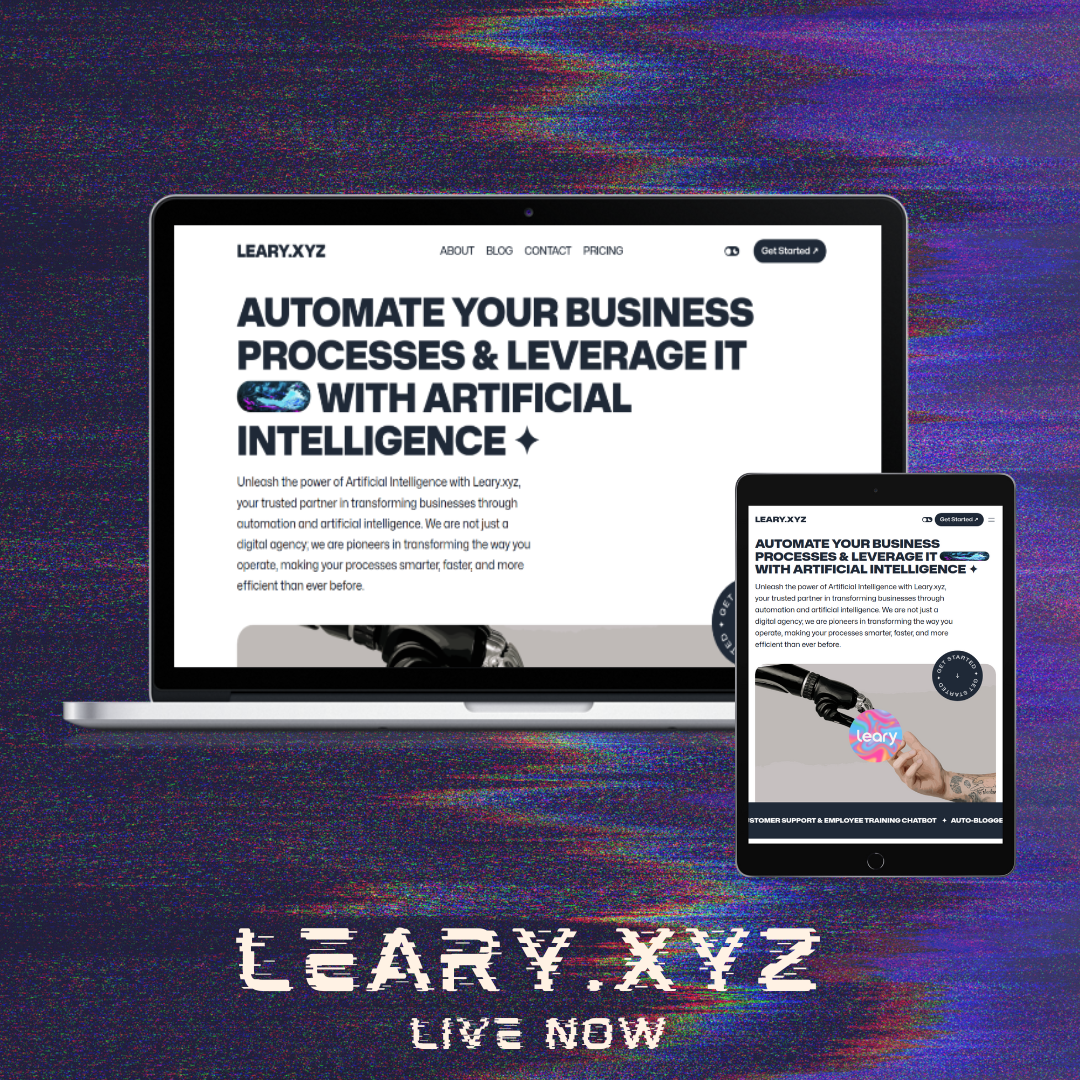 LearyAI is Now Live At LearyXyz