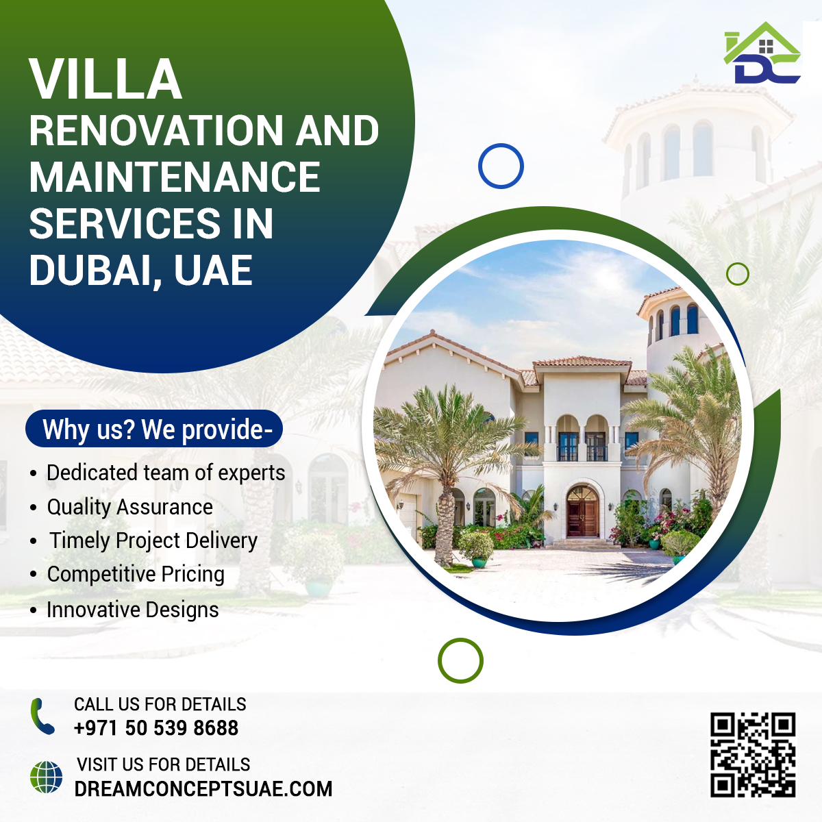 Best Villa Renovation and Home Maintenance Services Dubai UAE Dream Concepts UAE