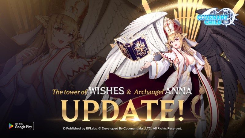 BFLabs’ Covenant Child New Content ‘the Tower of Wishes’ and ‘Archangel Anna’ NFT Character Update