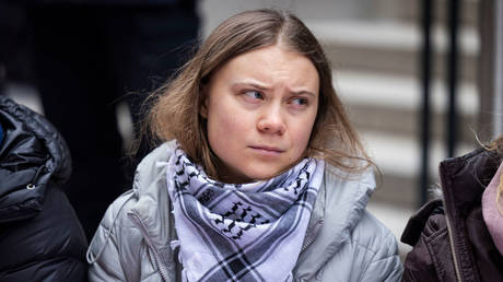 Climate activist Greta Thunberg detained twice by Dutch police during protest