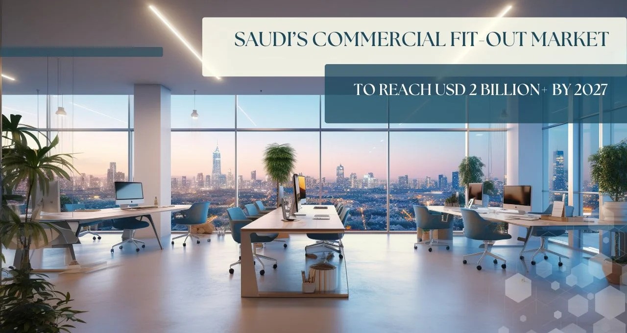 Saudi Arabia’s Commercial Fit Out Market Expected to Reach Over $2 Billion by 2027
