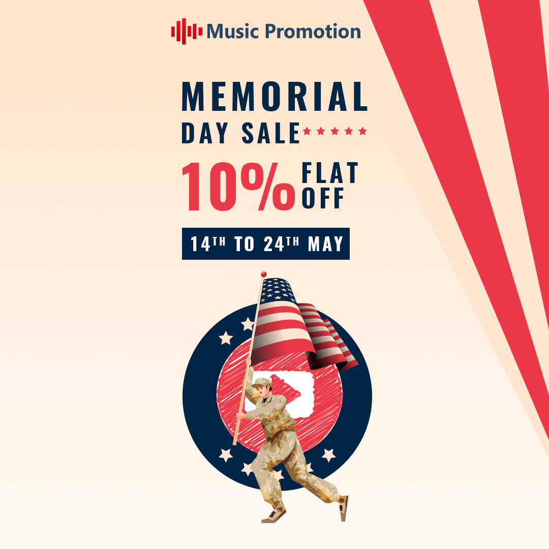 Music Promotion Club Offering 10% Discount for Memorial Day
