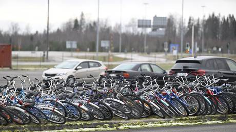 Finnish authorities auction bicycles previously used by asylum seekers